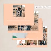"Painterly Palette" - Holiday Cards in Earth by Lindsay Megahed - Back of Card Options