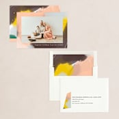 "Painterly Palette" - Holiday Cards in Earth by Lindsay Megahed - Assembled