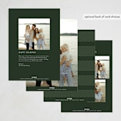 "Most of All" - Holiday Cards in Pine by Heather Cairl - Back of Card Options