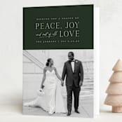 "Most of All" - Holiday Cards in Pine by Heather Cairl - Folded Card
