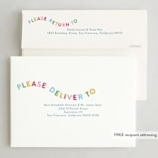 "Toboggan" - Holiday Cards in Sprinkles by Jackie Crawford - FREE Recipient Addressing