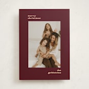 "Modern minimalism" - Holiday Cards in Mulled Wine by Creo Study - Front