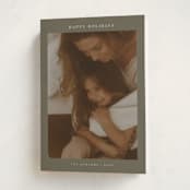 "Harlow" - Holiday Cards in Sage by Nicole Walsh - Folded Card