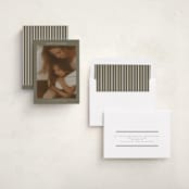 "Harlow" - Holiday Cards in Sage by Nicole Walsh - Assembled