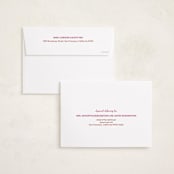 "Color Wave" - Holiday Cards in Raspberry by Helena Vitto - FREE Recipient Addressing