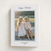 "Heath" - Holiday Cards in Sky by Annie Shapiro - Folded Card