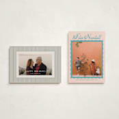 "Saltillo" - Holiday Cards in Deep Sea by Megan Davis - Photo Orientation Options