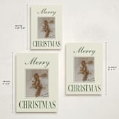 "A Classic Christmas" - Holiday Cards in Juniper by Helena Vitto - Formats Available
