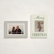 "A Classic Christmas" - Holiday Cards in Juniper by Helena Vitto - Photo Orientation Options