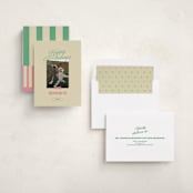 "Merry & Bright Days" - Holiday Cards in Candy by Helena Vitto - Assembled