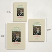 "Merry & Bright Days" - Holiday Cards in Candy by Helena Vitto - Formats Available