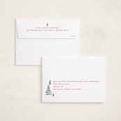"Durham" - Holiday Cards in Pine by Amy Kross - FREE Recipient Addressing