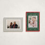 "Durham" - Holiday Cards in Pine by Amy Kross - Photo Orientation Options
