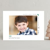 "Moving" - Holiday Cards in Spruce by Owl and Toad - Front
