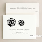 "letters on top" - Holiday Cards in Onyx by Phrosné Barwood - FREE Recipient Addressing
