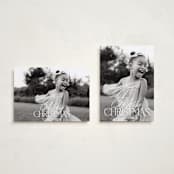"Marylebone" - Holiday Cards in Snow by Annie Shapiro - Photo Orientation Options