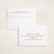 "Retro Holidays" - Holiday Cards in Snow by Robert and Stella - FREE Recipient Addressing
