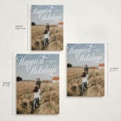 "Vintage Fun" - Holiday Cards in Snow by Jackie Crawford - Formats Available