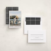 "Headliner" - Holiday Cards in Parchment by Nicole Walsh - Assembled