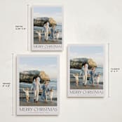 "Headliner" - Holiday Cards in Parchment by Nicole Walsh - Formats Available