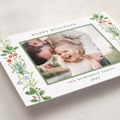 "Wintergarden" - Holiday Cards in Evergreen by Sarah Knight - Detail