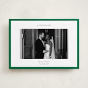"Classic Border" - Holiday Cards in Pine by Wendy Chung - Front
