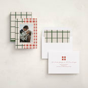 "Grandmas Dishes" - Holiday Cards in Santa Suit by Carrie ONeal - Assembled