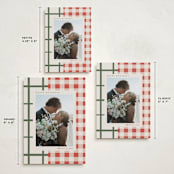 "Grandmas Dishes" - Holiday Cards in Santa Suit by Carrie ONeal - Formats Available