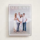 "Bridges" - Holiday Cards in Snow by Amy Kross - Front