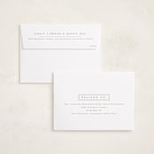"Bridges" - Holiday Cards in Snow by Amy Kross - FREE Recipient Addressing