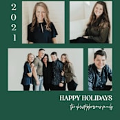 "Phone Pics" - Holiday Cards in Spruce by Claire - Detail