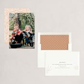 "Merrily Merry Arch" - Holiday Cards in Eggnog by Orasie - Assembled