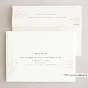 "Merrily Merry Arch" - Holiday Cards in Eggnog by Orasie - FREE Recipient Addressing