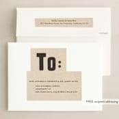 "christmas typography" - Holiday Cards in Paper by Sumak Studio - FREE Recipient Addressing