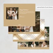 "A New Home for the Holidays" - Holiday Cards in Warm by Erin German - Back of Card Options
