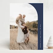 "Minimal & Modern" - Holiday Cards in Waves by Brandy Folse - Front