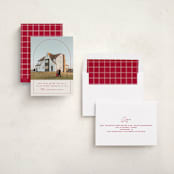 "Home Sweet Home" - Holiday Cards in Candy cane by Julie Murray - Assembled
