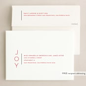 "Your reasons" - Holiday Cards in Berry Merry by Susan Brown - FREE Recipient Addressing
