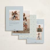 "Vintage Album" - Holiday Cards in Ice by Helena Vitto - Back of Card Options