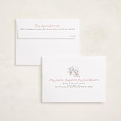 "Newlywed Toast" - Holiday Cards in Candied Grapefruit by Randi Cirelli - FREE Recipient Addressing