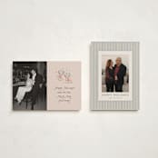 "Newlywed Toast" - Holiday Cards in Candied Grapefruit by Randi Cirelli - Photo Orientation Options