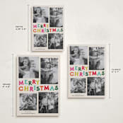 "Color Coded Spirit" - Holiday Cards in Bright by Inkblot Design - Formats Available