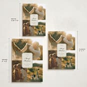 "Vintage Wishes" - Holiday Cards in Eggnog by Ashley Iwafuchi - Formats Available
