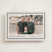 "simple border" - Holiday Cards in Ivory by Stacey Meacham - Front