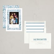 "Holiday splatter" - Holiday Cards in Blue Jay by Creo Study - Assembled