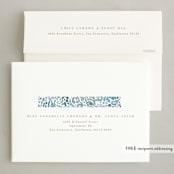 "Holiday splatter" - Holiday Cards in Blue Jay by Creo Study - FREE Recipient Addressing