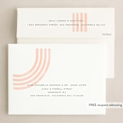 "Merry Lines" - Holiday Cards in Candy by Michelle Taylor - FREE Recipient Addressing