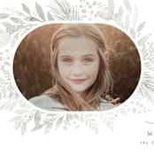 "Sweet Greenery" - Holiday Cards in Mint by Hooray Creative - Detail