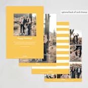 "finding joy" - Holiday Cards in Halo by Creo Study - Back of Card Options