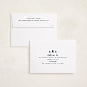 "Modern details" - Holiday Cards in Forest by Stacey Meacham - FREE Recipient Addressing